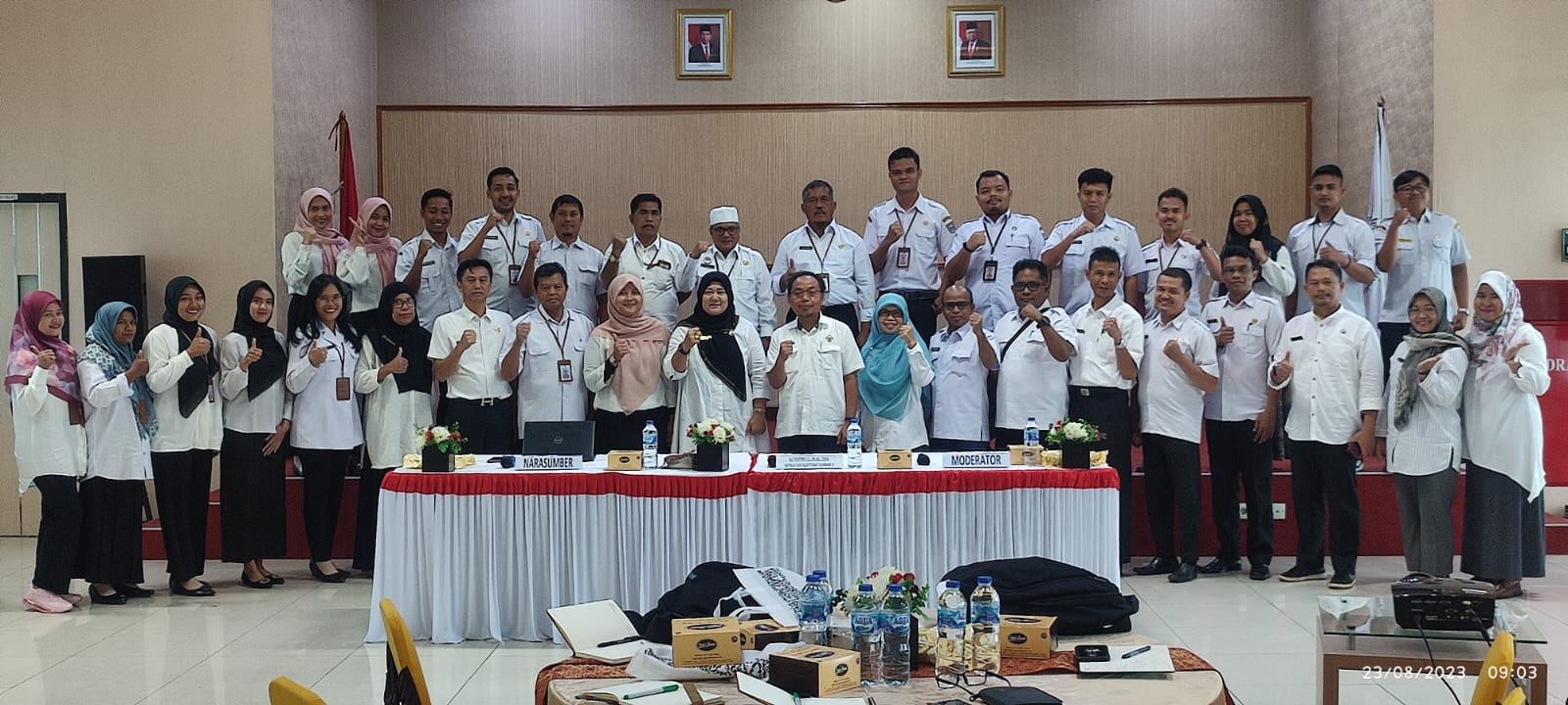 Inspektorat Kabupaten Pasaman Barat melakukan Sharing Session dengan BPK Perwakilan Provinsi Sumatera Barat.